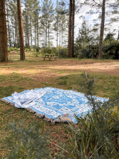 BEACH DAYS - Blanket | 130 x 160 Boho Throw Rug