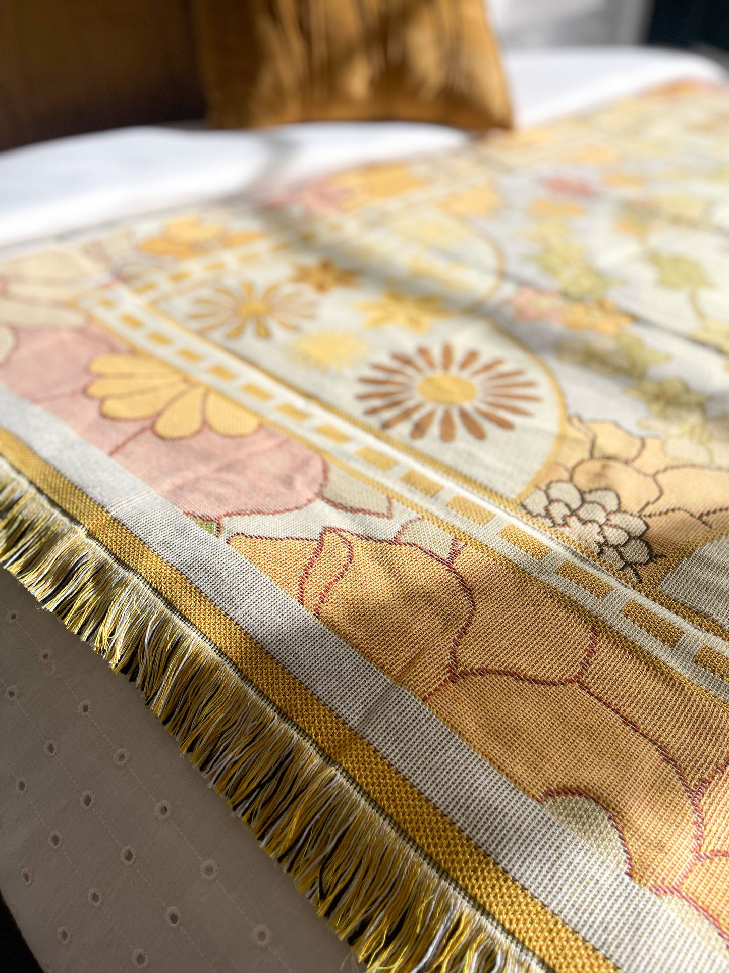 COASTLINE - Blanket | 130 x 160 Boho Throw Rug