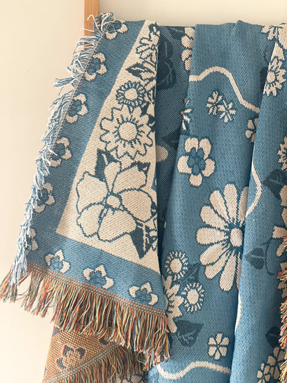 BEACH DAYS - Blanket | 130 x 160 Boho Throw Rug