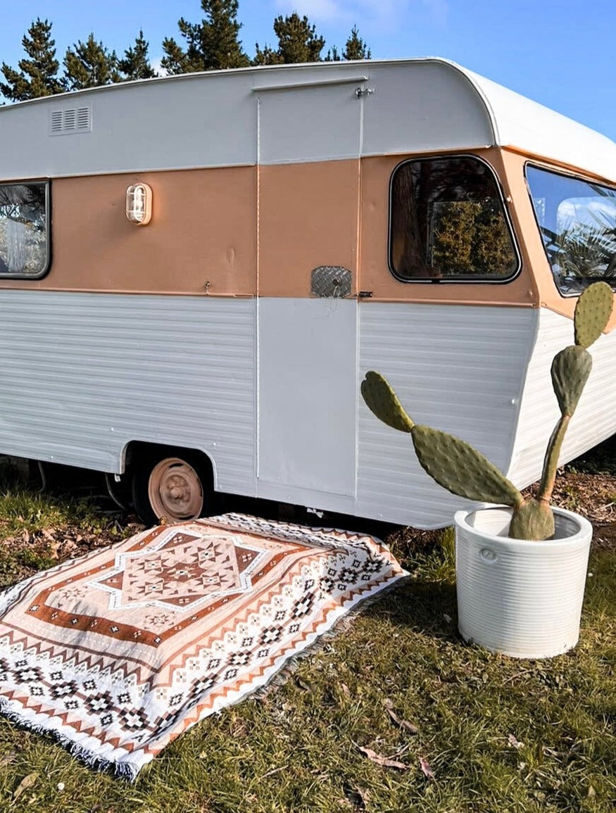 SANDSTORM - Blanket 130 x 180 | Boho Throw Rug